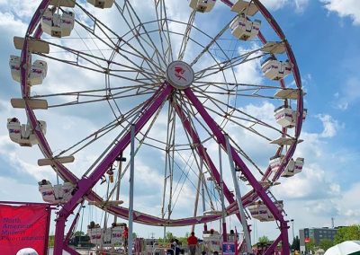 Saturday Midway Ferris Wheel