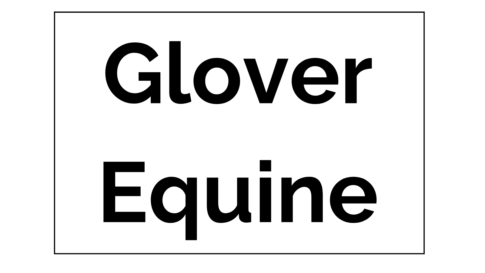 Glover Equine