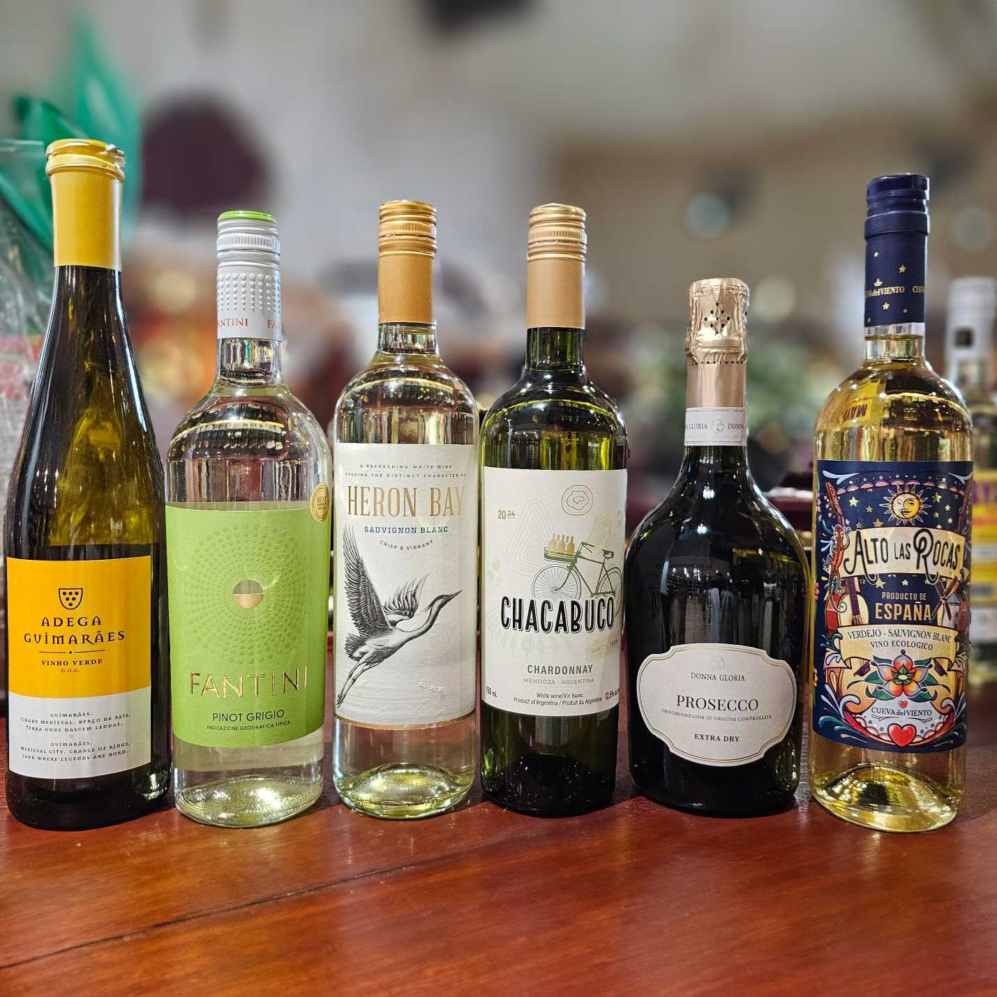 White wines package