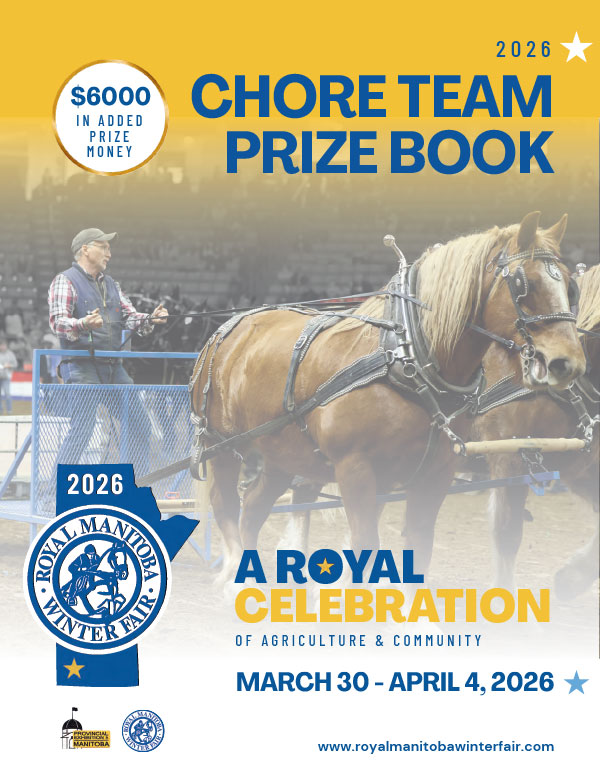 Chore Team Prize Book - Royal Manitoba Winter Fair 2026