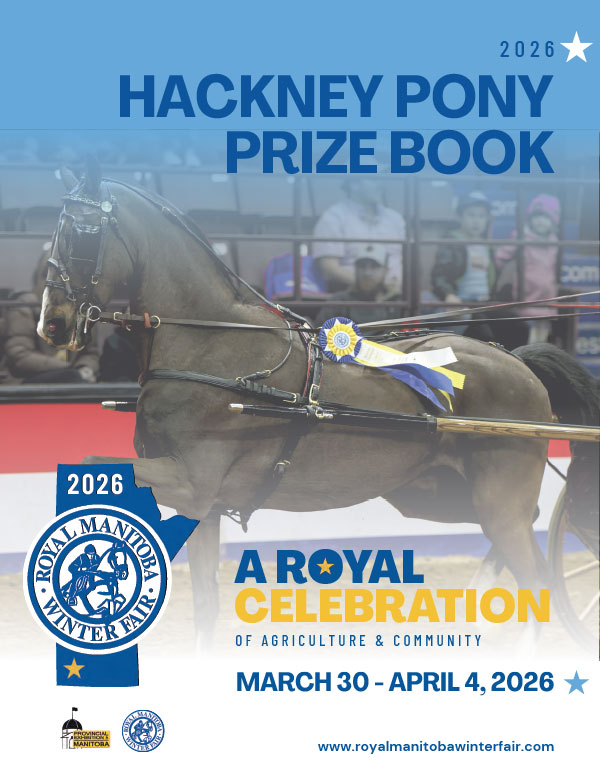 Hackney Pony Prize Book - Royal Manitoba Winter Fair 2026