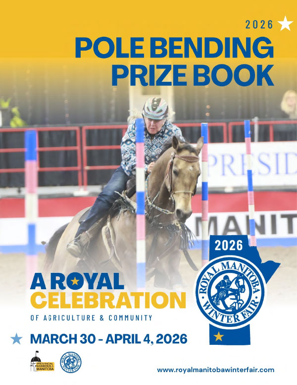 Pole Bending Prize Book - Royal Manitoba Winter Fair 2026