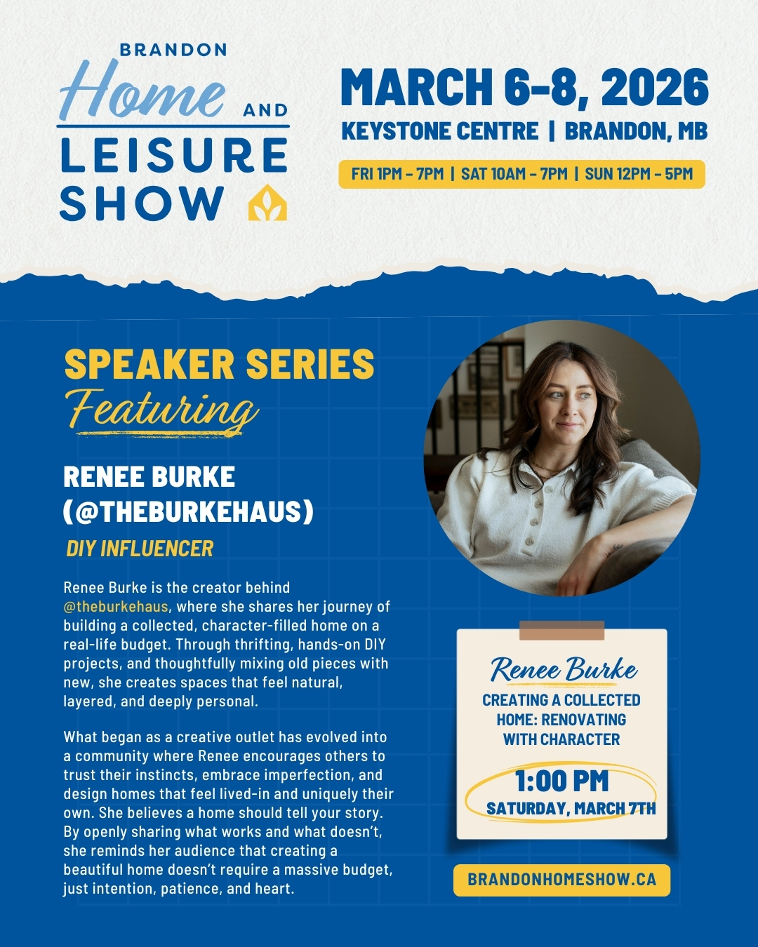 Speaker Series - Featured speaker Renee Burke