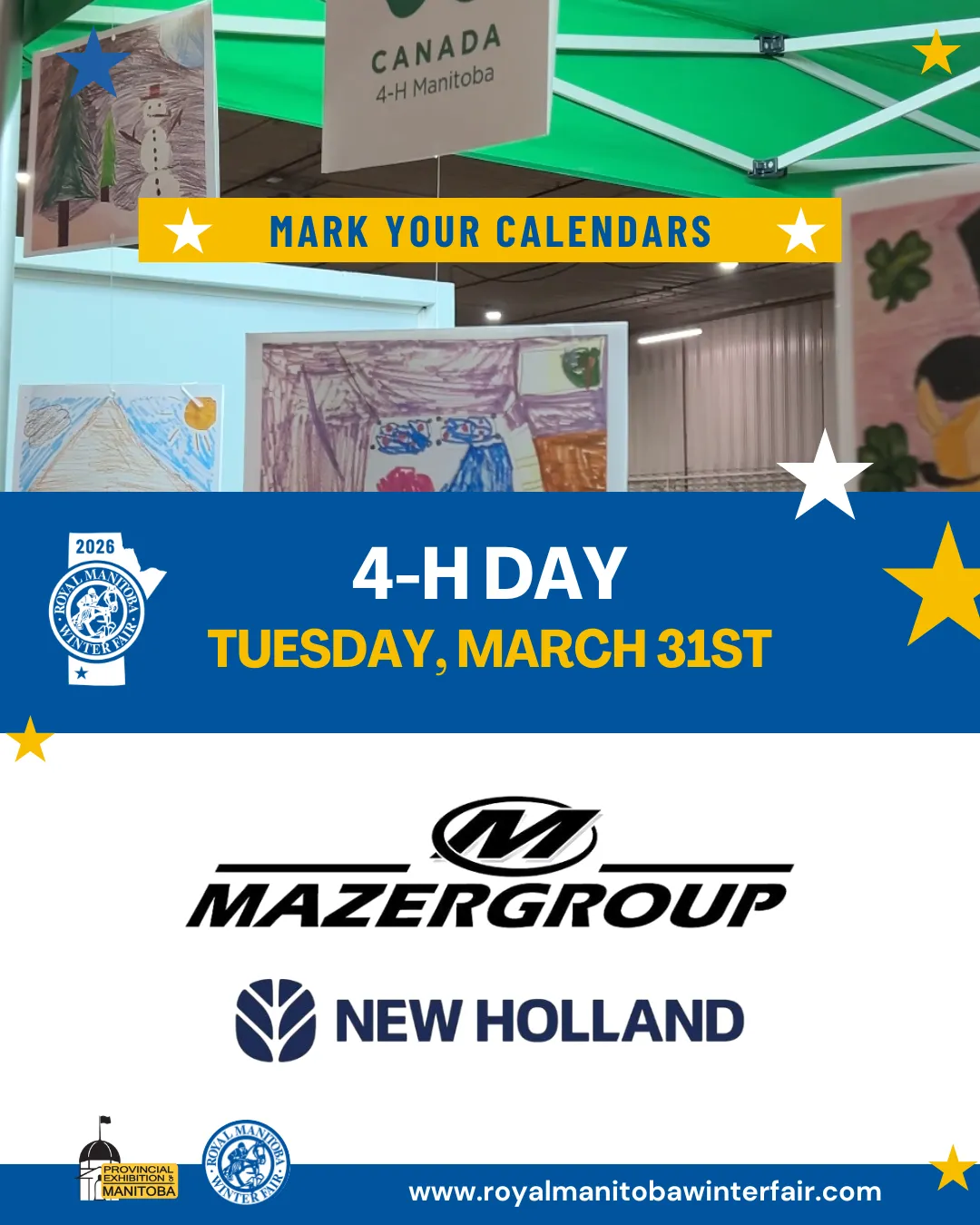 Mark Your Calendars — 4-H Day — Tuesday, March 31, 2026