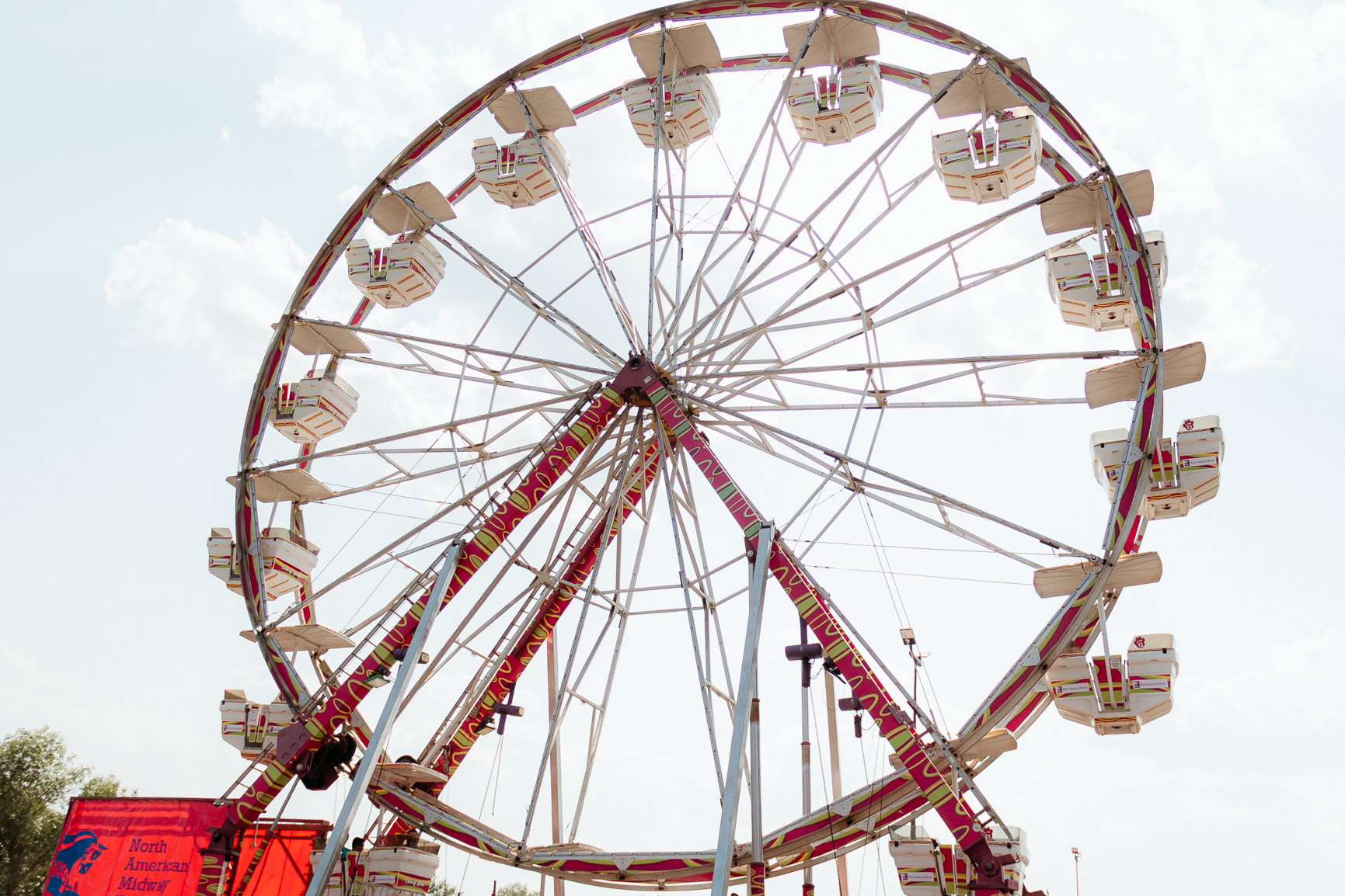 Ferris wheel at the fair